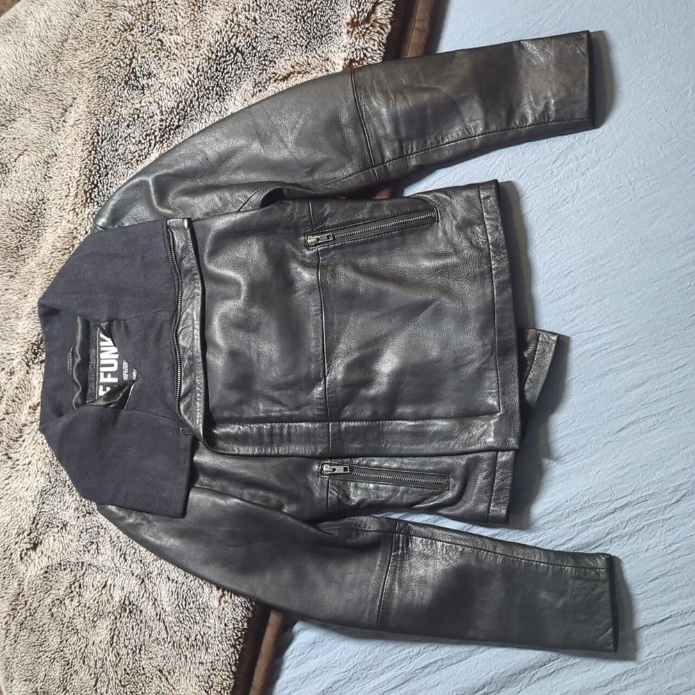 EFunk Leather Jacket size XS